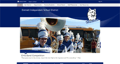 Desktop Screenshot of emmettschools.org